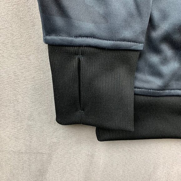 686 Mens Small Blue Camo Hoodie Long Sleeve Bonded Fleece Pullover Snowboarding - Picture 12 of 12